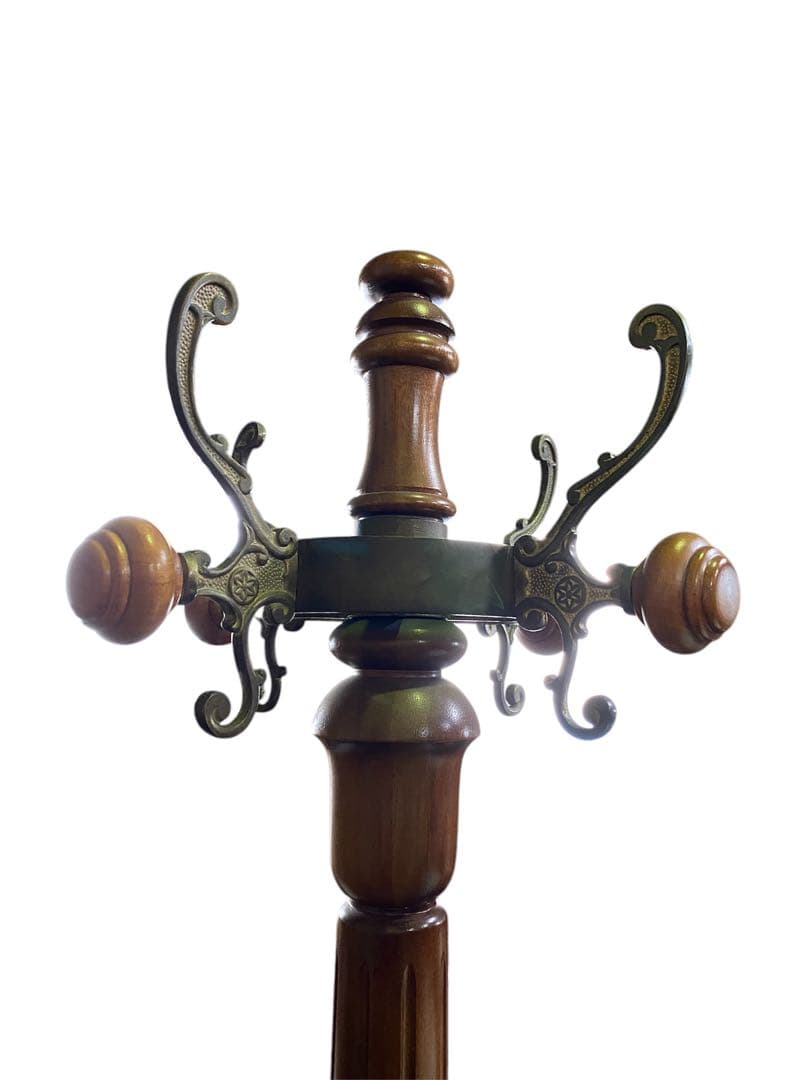 カリモク　karimoku コートハンガー　アンティーク