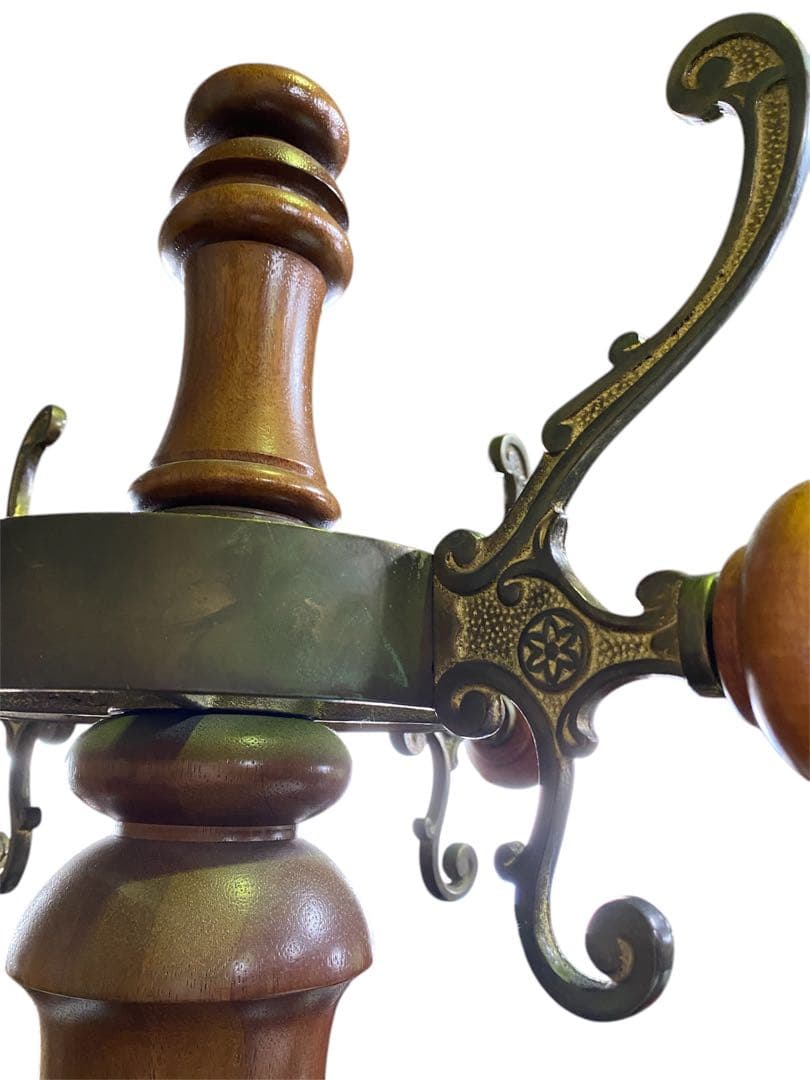 カリモク　karimoku コートハンガー　アンティーク