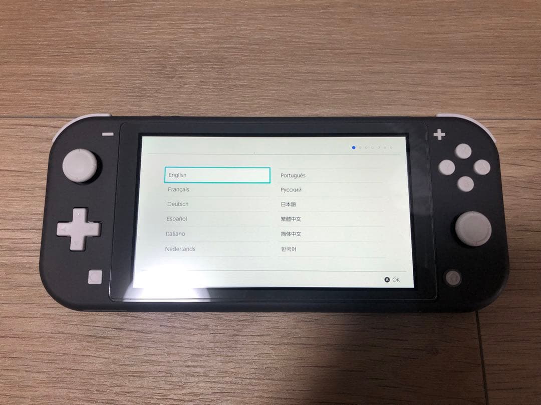 Nintendo Switch Lite グレー 本体 充電器付き【即日発送】