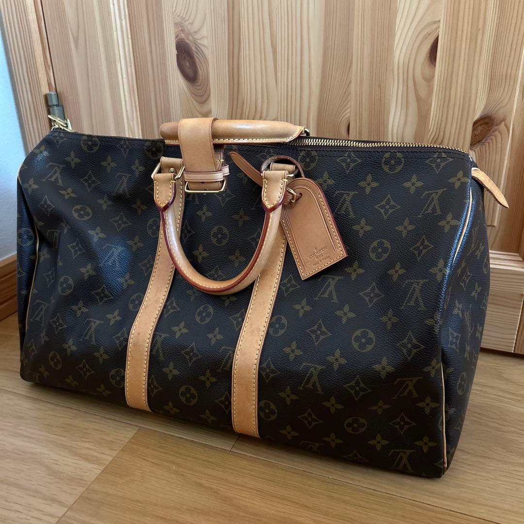 ルイヴィトン　キーポル45 モノグラム　ボストンバッグ