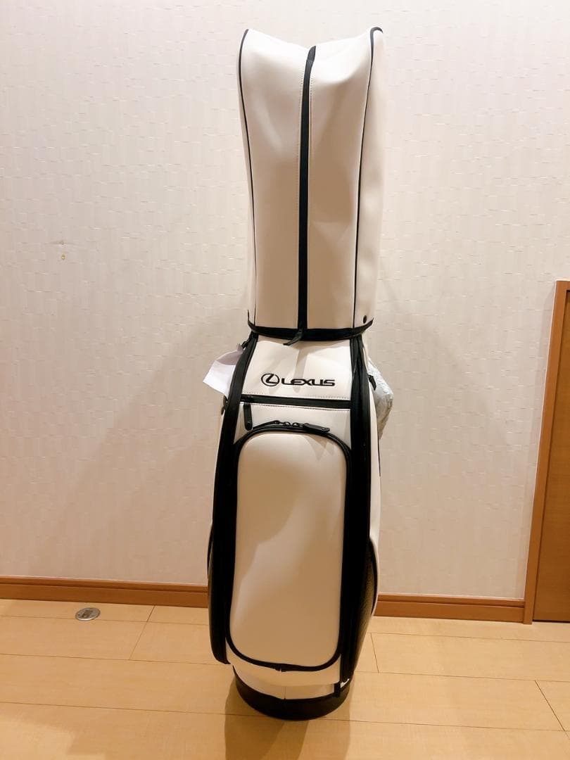 【新品未使用】レクサス キャディバッグ ゴルフバッグ（アイアンカバー付き ）