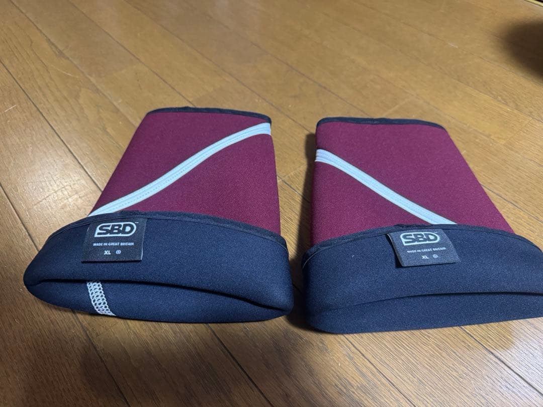 SBD ニースリーブ　(XL)バーガンディ