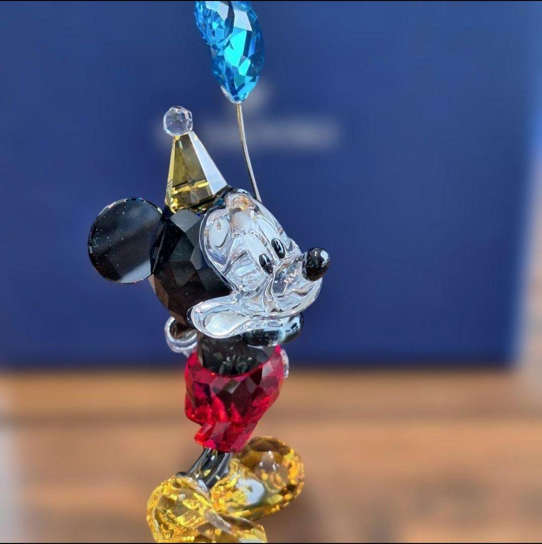 【極美品】　Swarovski　 ミッキーマウス 置物　セレブレーション