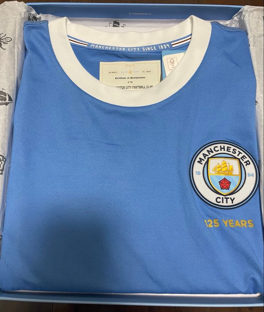 マンチェスター・シティ 125周年記念ユニフォーム オーセンティック デブライネ