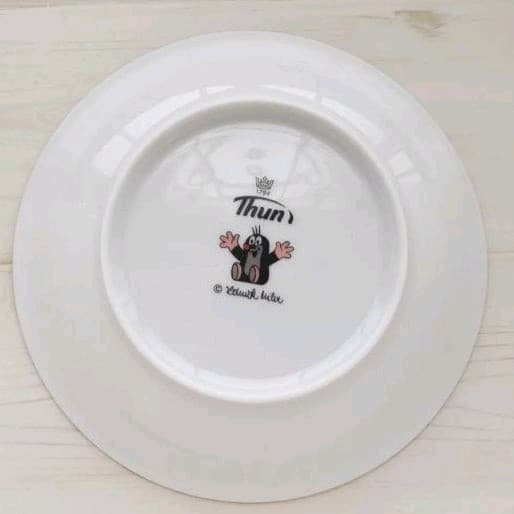 新品　from チェコ　もぐらのクルテク　パスタ皿　20cmサイズ　ロケット