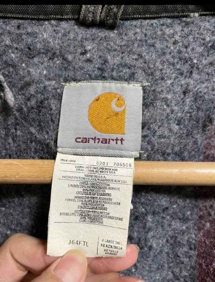 た*き様 USA製　鬼フェード Carhartt デトロイトダックジャケット