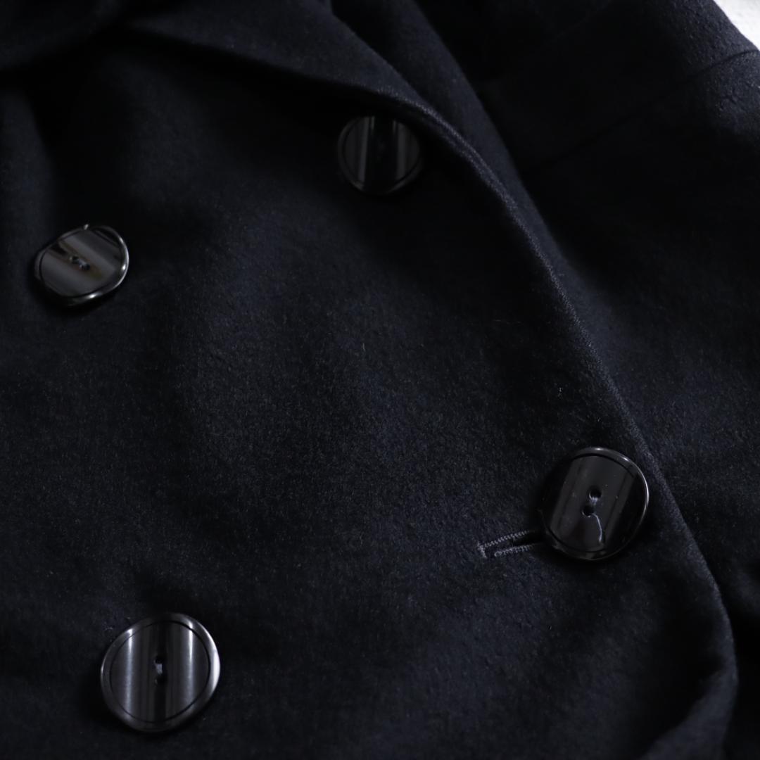 ロロピアーナ生地　クリスチャンディオール　マキシ丈　ダブルボタンチェスターコート