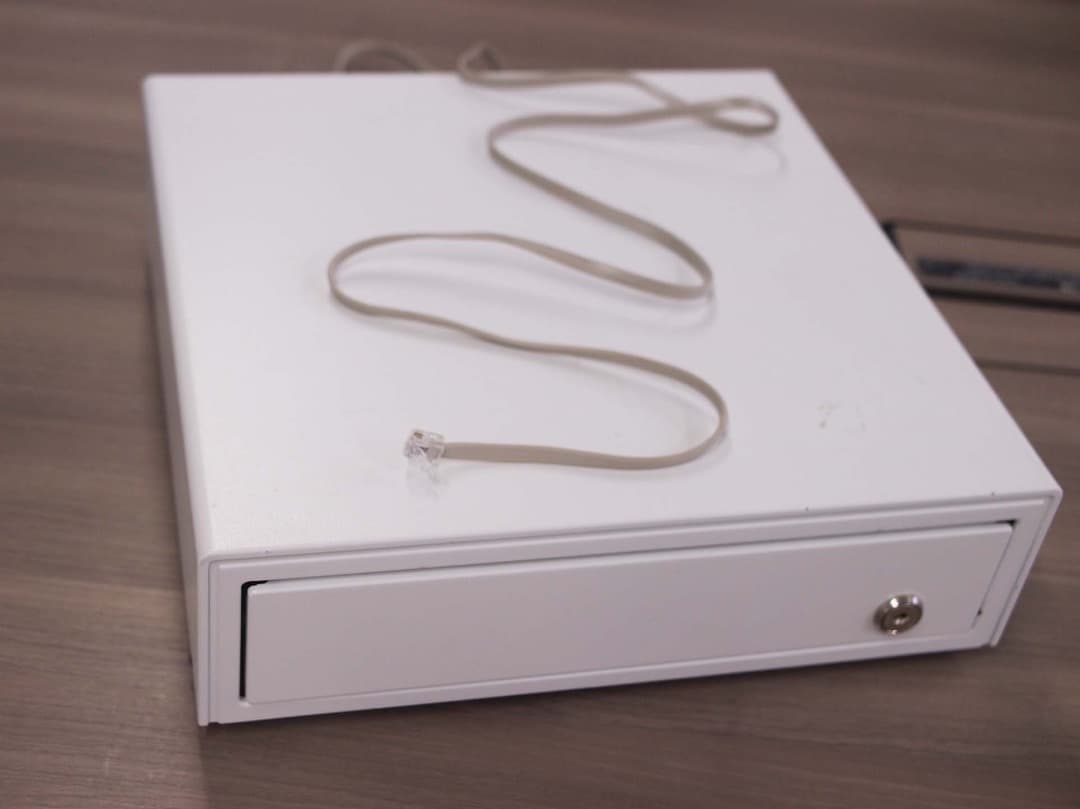 エプソン レシートプリンタ&キャッシュドロア セット売り①