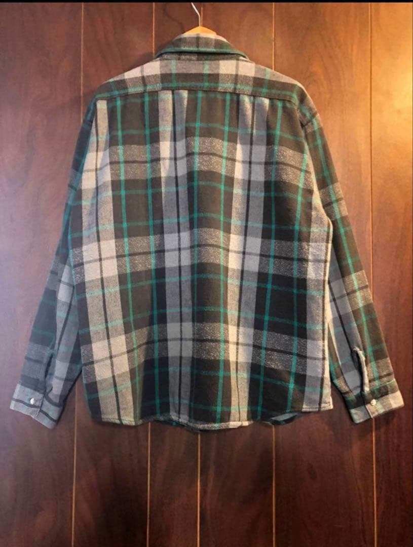 80’s USA製 FIVE BROTHER ヘビーネル ネルシャツ