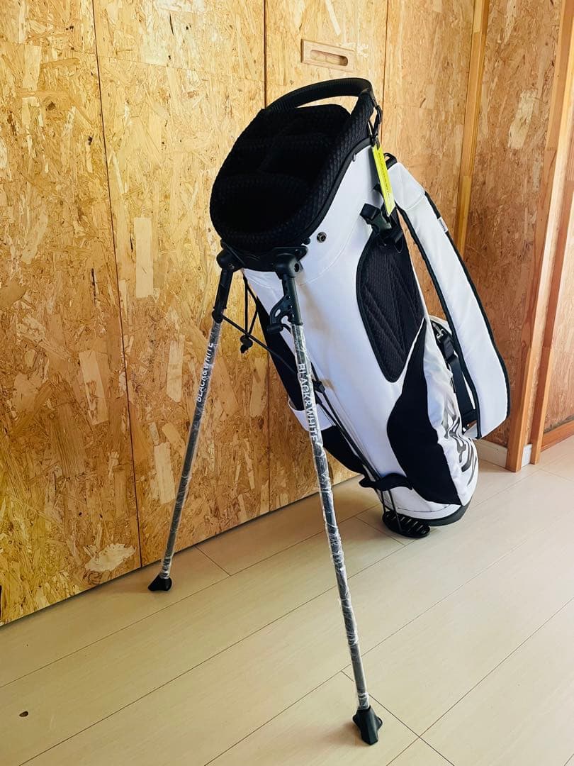 【新品】B&W スタンドゴルフバッグ ホワイト