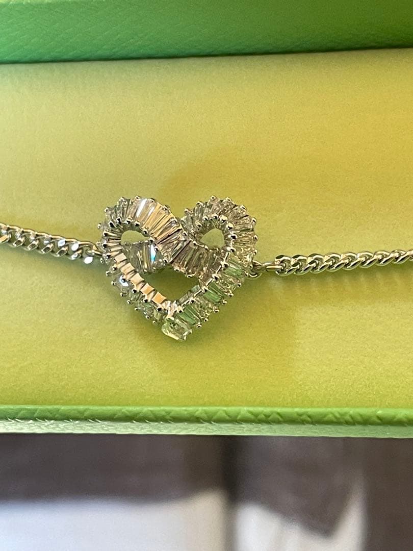 SWAROVSKI matrix ブレスレット ハート