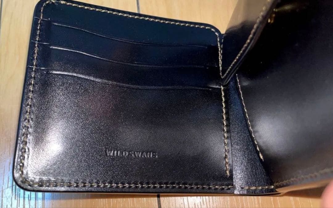 ワイルドスワンズ　WILDSWANS グラウンダー シェルコードバン　限定版