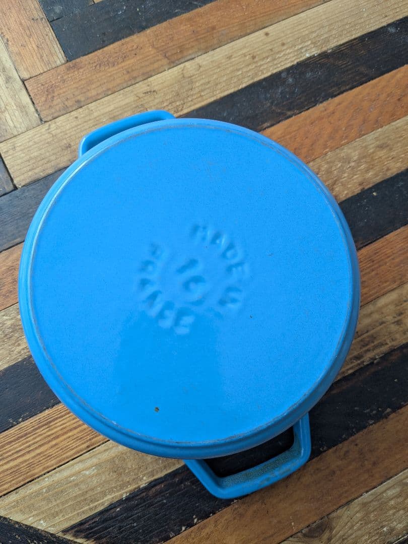 STAUB（ストウブ） ラ・ココット ラウンド 16cm 水色