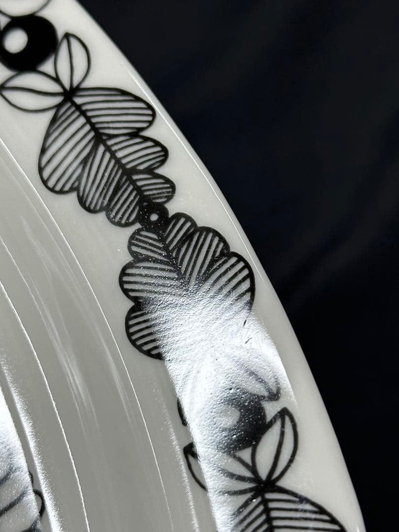 【美品】ARABIA アラビア ピーロパイッカ　プレート　オーバル　36cm