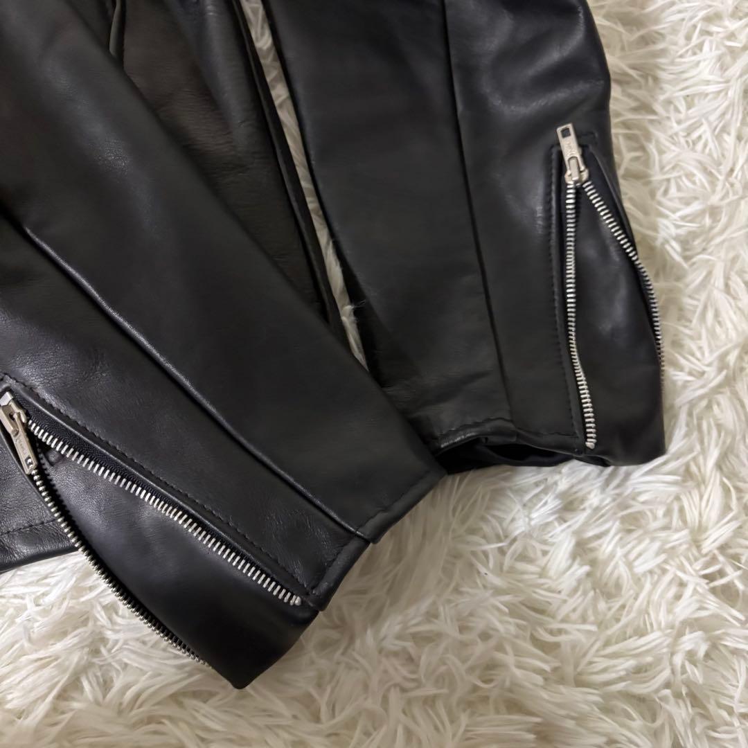 美品✨Schott USA製 シングルライダース フルボア 硬革 38