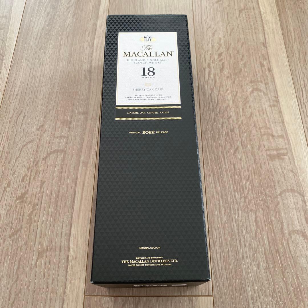 ウイスキー The Macallan 18 Years Old Sherry 700ml