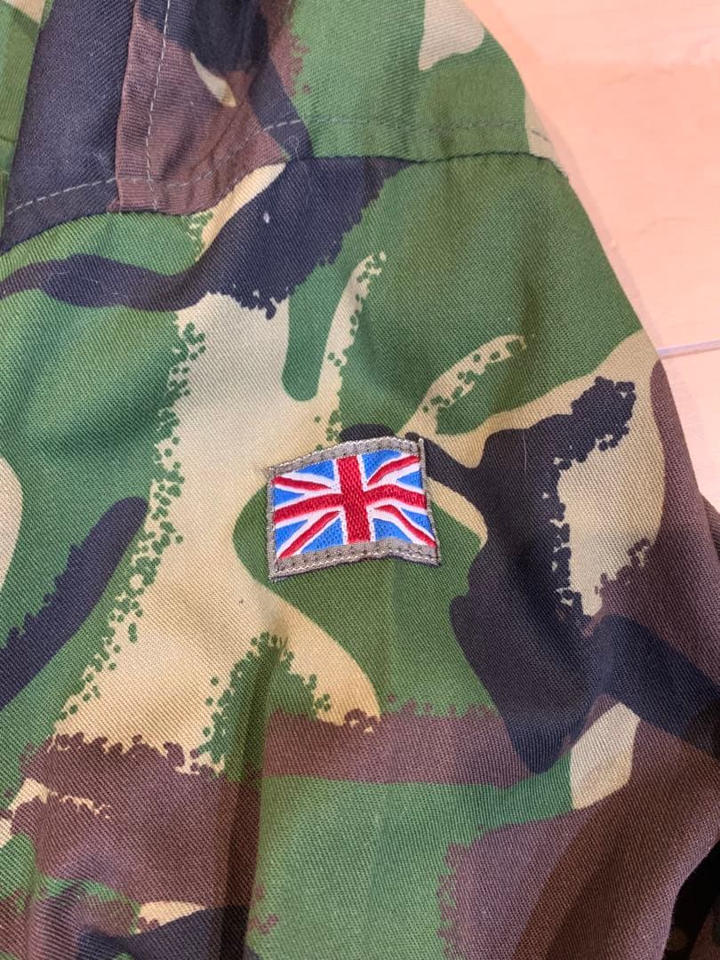イギリス軍　迷彩　コンバットジャケット　装備一式　上下　セットアップ　ミリタリー