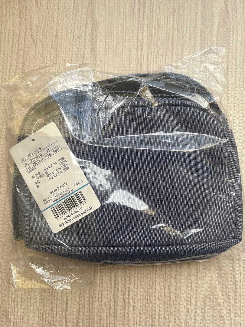 新品未使用　ファミリア　ポシェット　バス