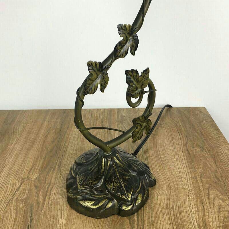 ティファニースタイルテーブルランプ電気スタンドガラスランプ\r シャンデリア菊4