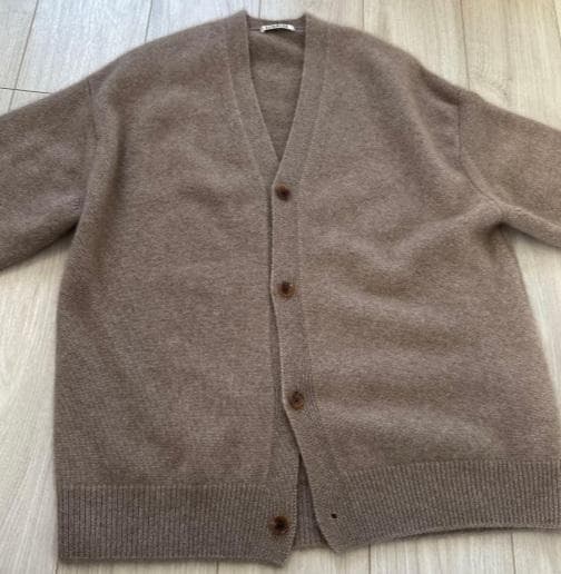 トップス AURALEE BABY CASHMERE KNIT CARDIGAN 21AW