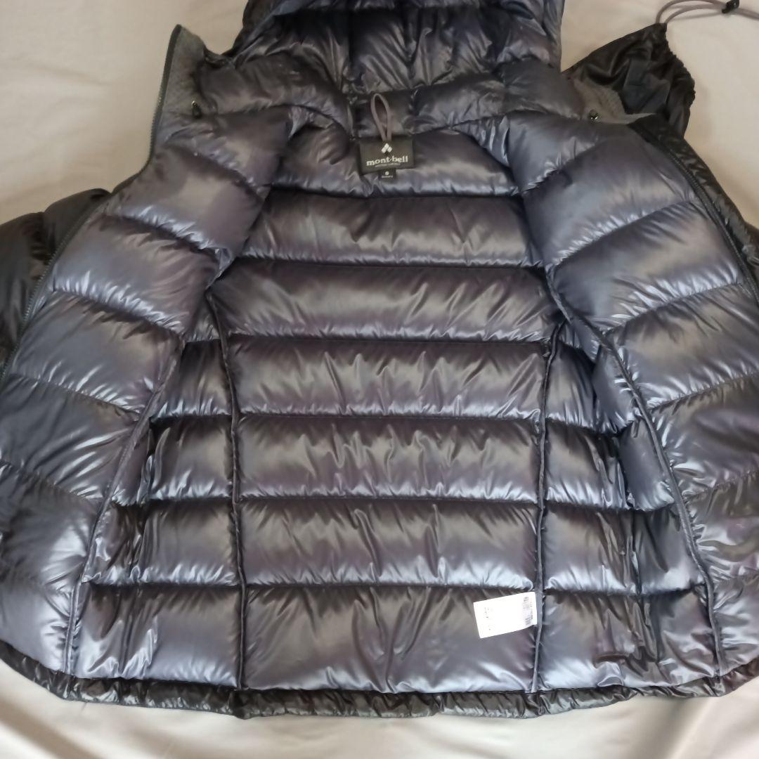 mont-bell 黒 ダウンジャケット フード付き