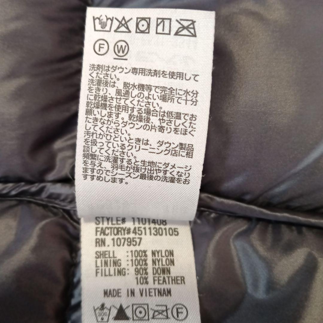 mont-bell 黒 ダウンジャケット フード付き