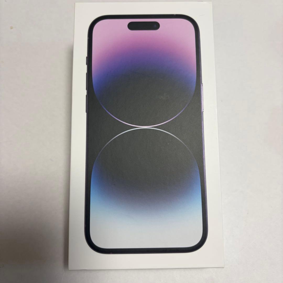 iPhone14pro 本体 SIMフリー 128GBジャンク品　パープル