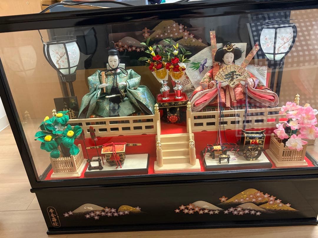 雛人形セット ケース付き