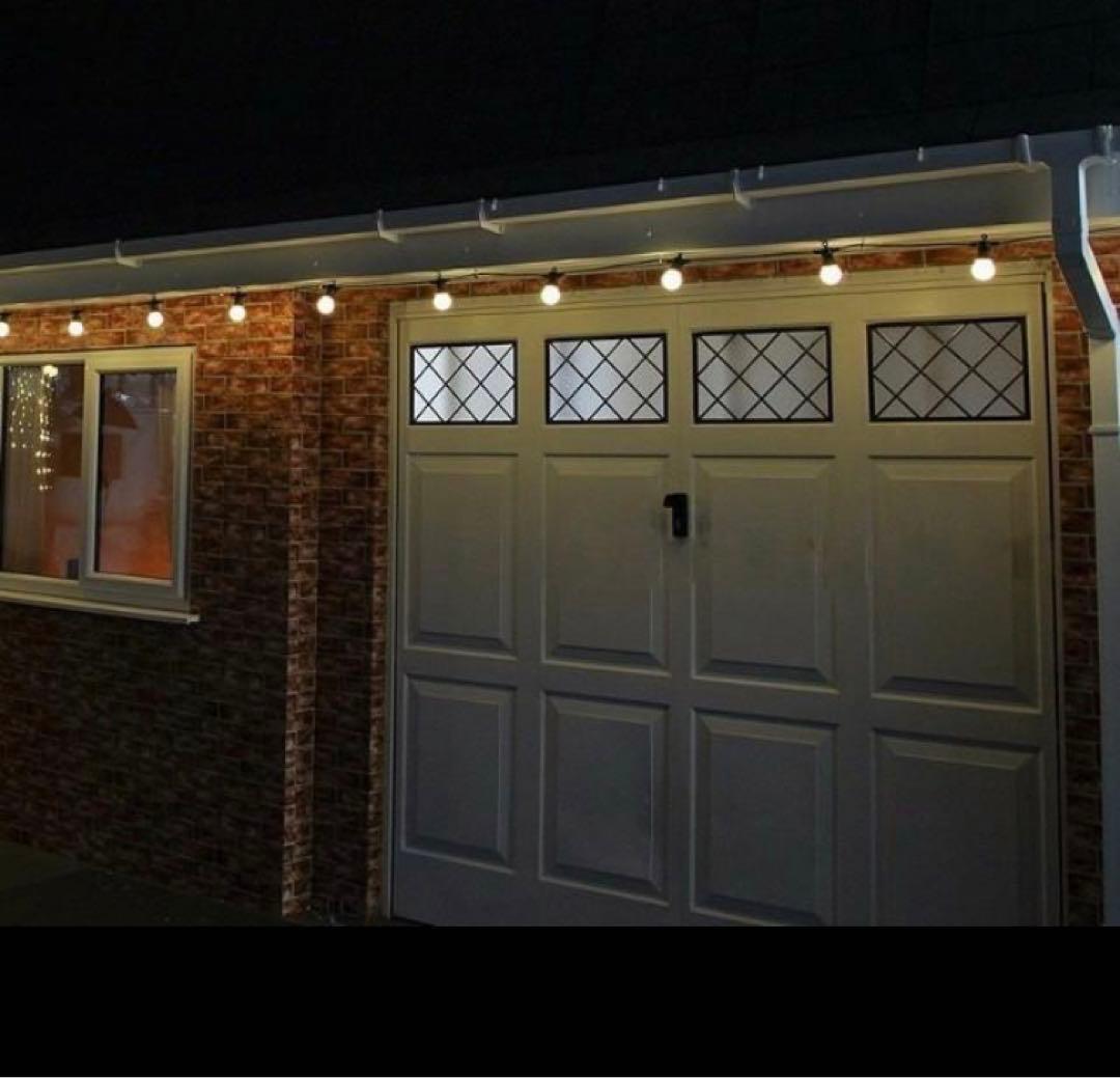 LEDストリングライト　 2セット売り 防水　ホワイトボール20灯 約13m