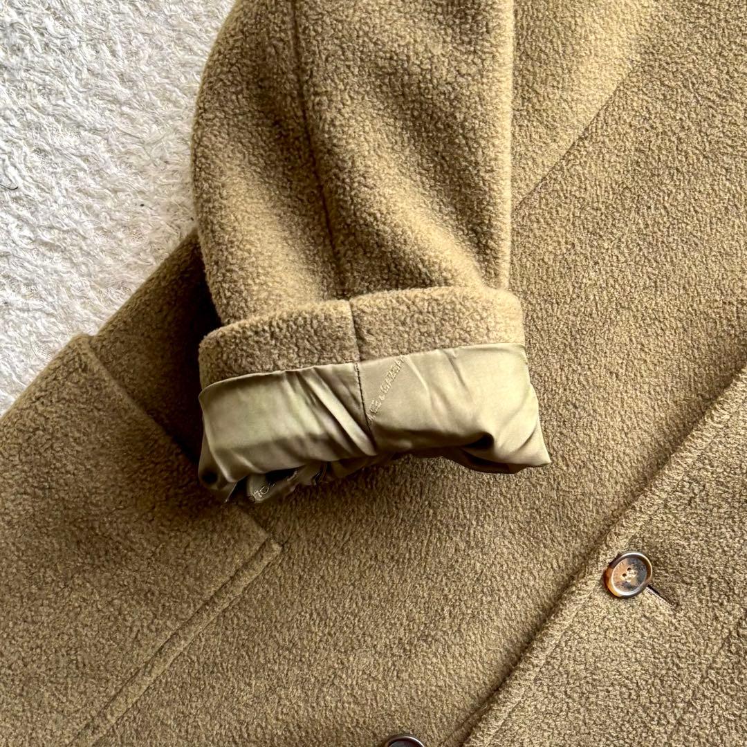 【イタリア製】ドルチェ＆ガッバーナ チェスターコート カーキ 48