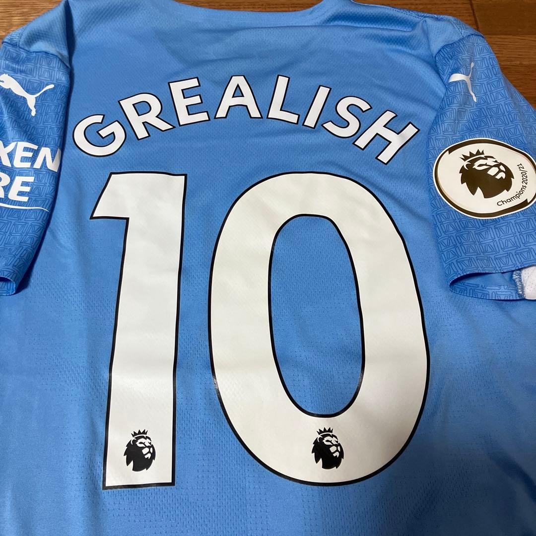 【⭐︎極美品⭐︎/正規品】マンチェスター・シティ グリーリッシュ ユニフォーム