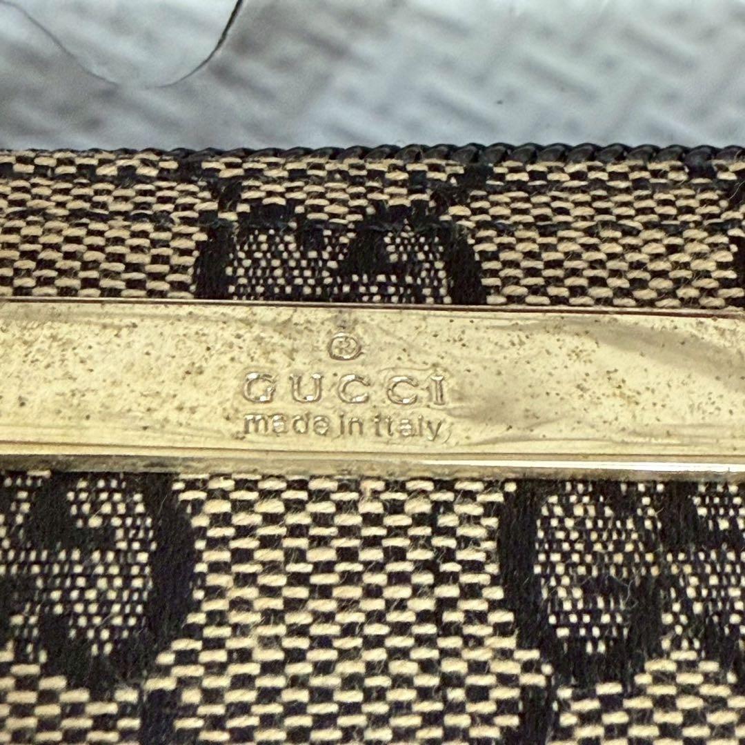 バッグ Gucci Accessory Pouch GG Canvas Handbag