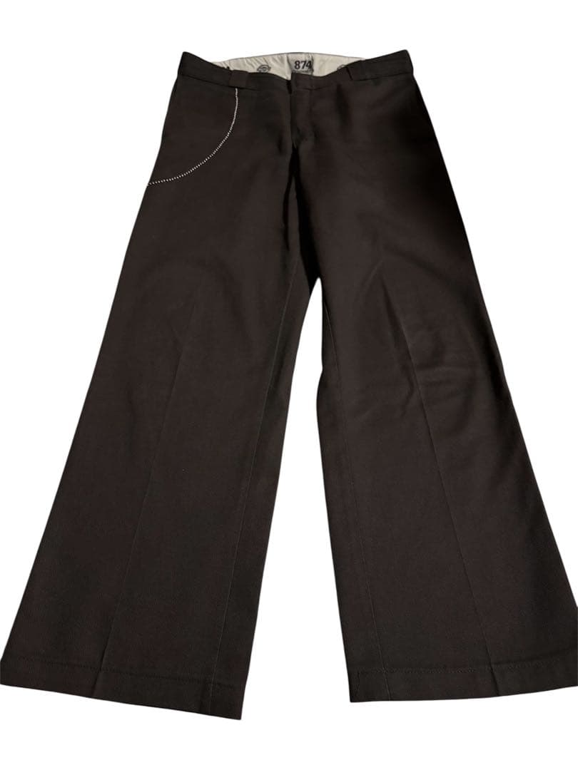 HTC×Dickies874 ディッキーズW.Chain 34×30 ブラウン