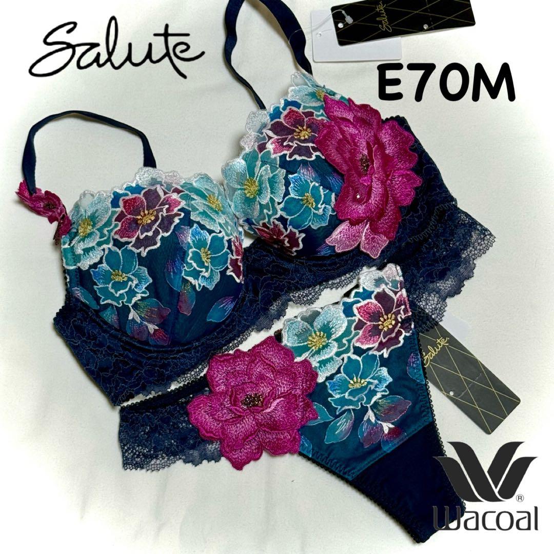 ワコール サルート BTJ403 プッシュアップタイプ P-UP E70M