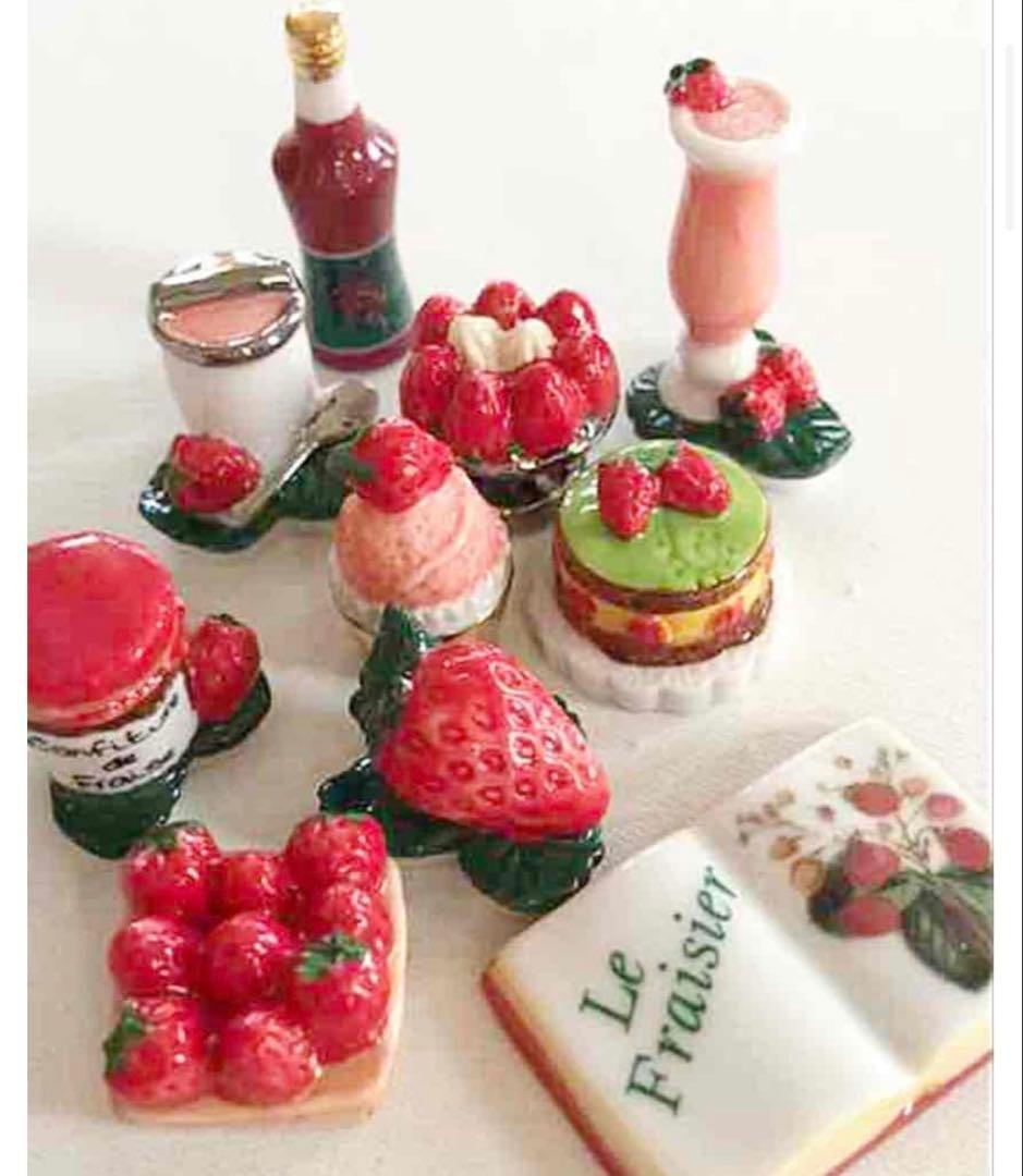 フェーブ ストロベリーシリーズ ミニチュアスイーツ 10セット ガレットデロワ
