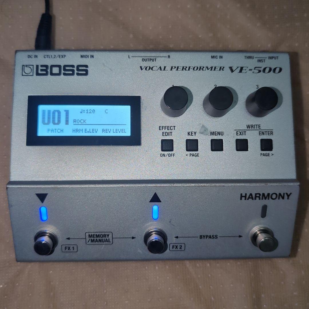 長*田様 BOSS VE-500 ボーカルパフォーマー