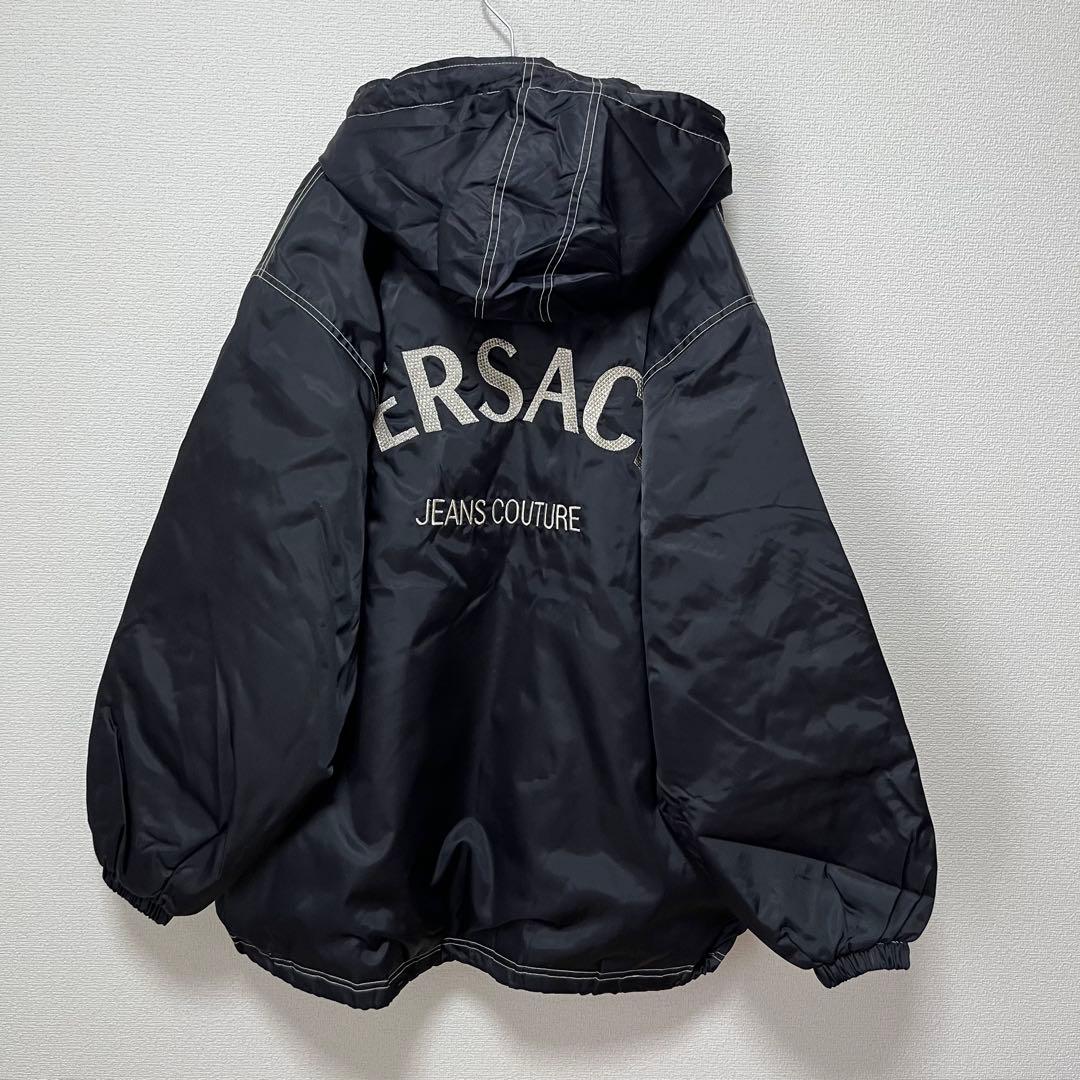 し*ん様 VERSACE JEANS COUTURE ブラックジャケット ヴェル
