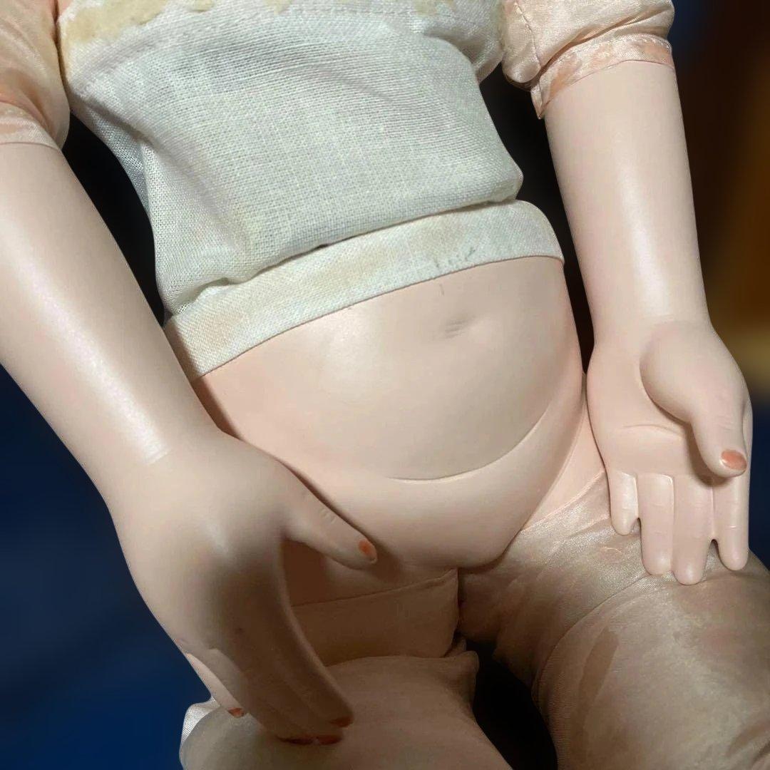 市松人形　１８号　６３ｃｍ　美しい女の子　修理済