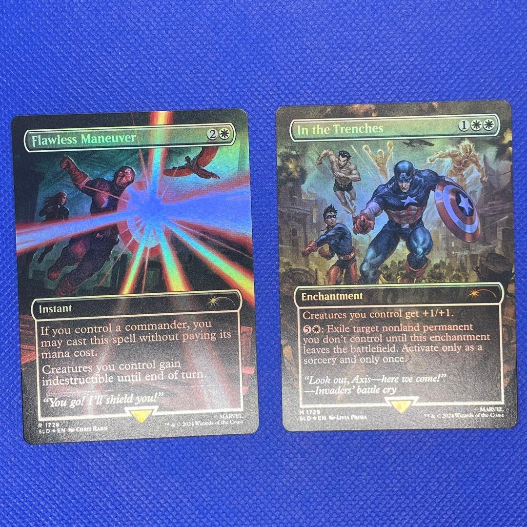 【Foil】Secret Lair Captain America 6枚セット