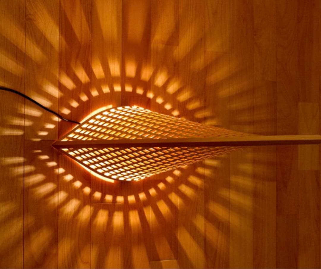 林木工芸アイ木のあかり間接照明青森ヒバライトフロアーライト