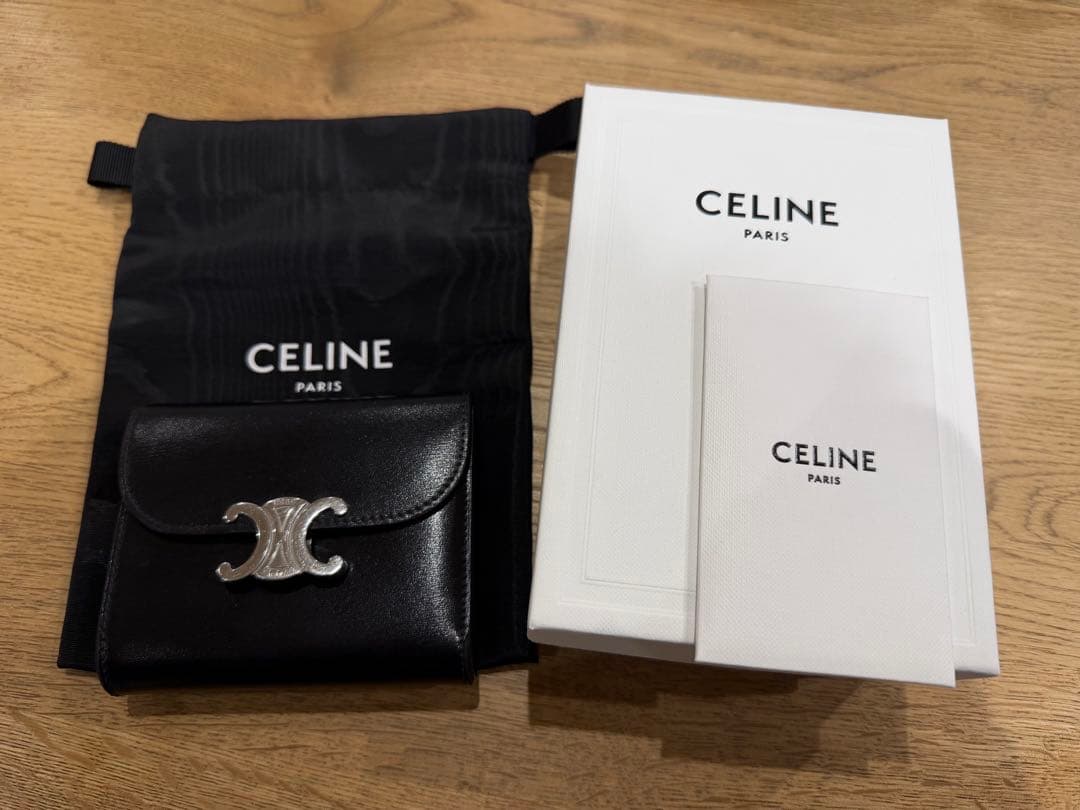 CELINE　セリーヌ　折財布　三つ折財布　コンパクトウォレット　ミニ財布