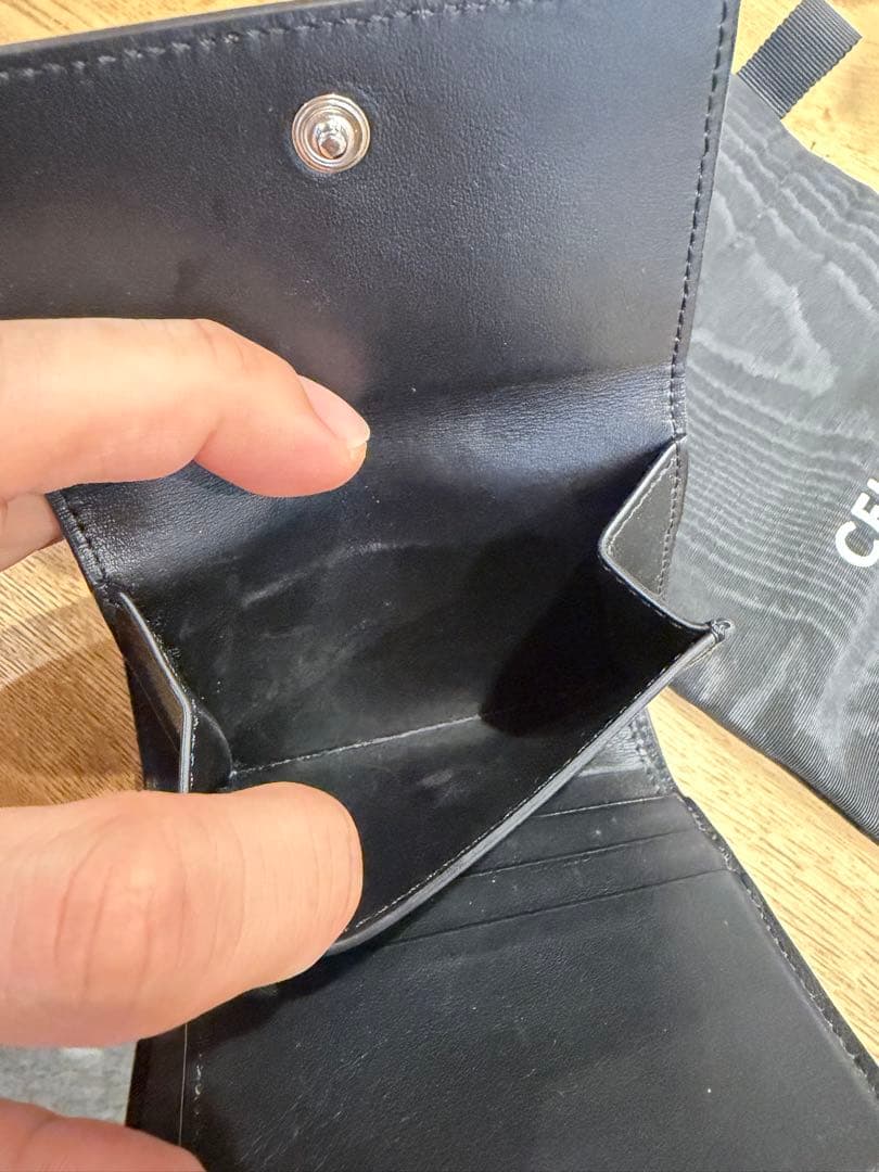 CELINE　セリーヌ　折財布　三つ折財布　コンパクトウォレット　ミニ財布