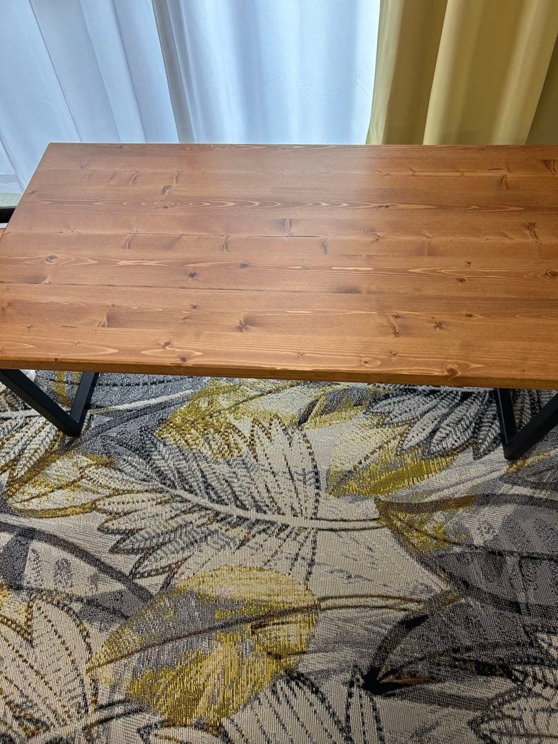 LOWYA木製天板のセンターテーブル　引き取り10.000円