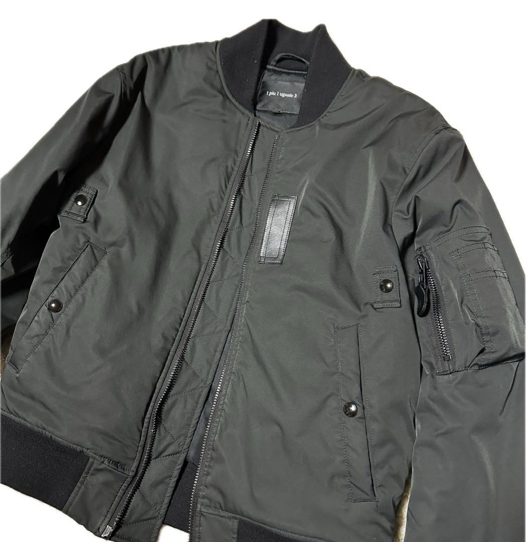 1piu1uguale3 BLACK MILITARY MA-1 Ⅳ