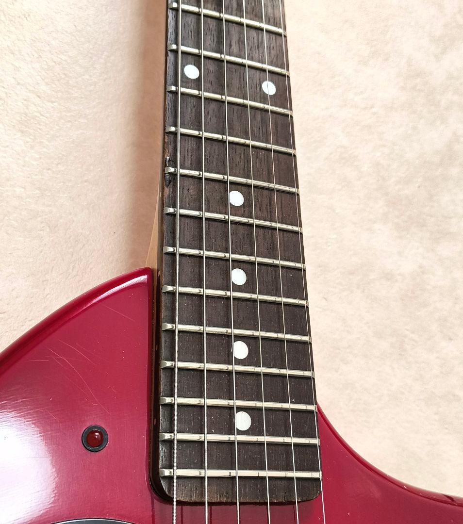 最終値下!【美品】ZO-3 レッド アンプ内蔵ミニギター ヘッドフォン端子付