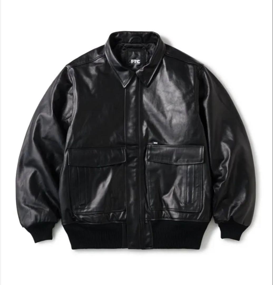FTC LEATHER A-2 FLIGHT JACKET XLサイズ