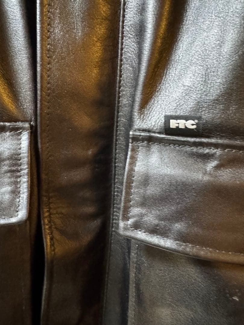 FTC LEATHER A-2 FLIGHT JACKET XLサイズ