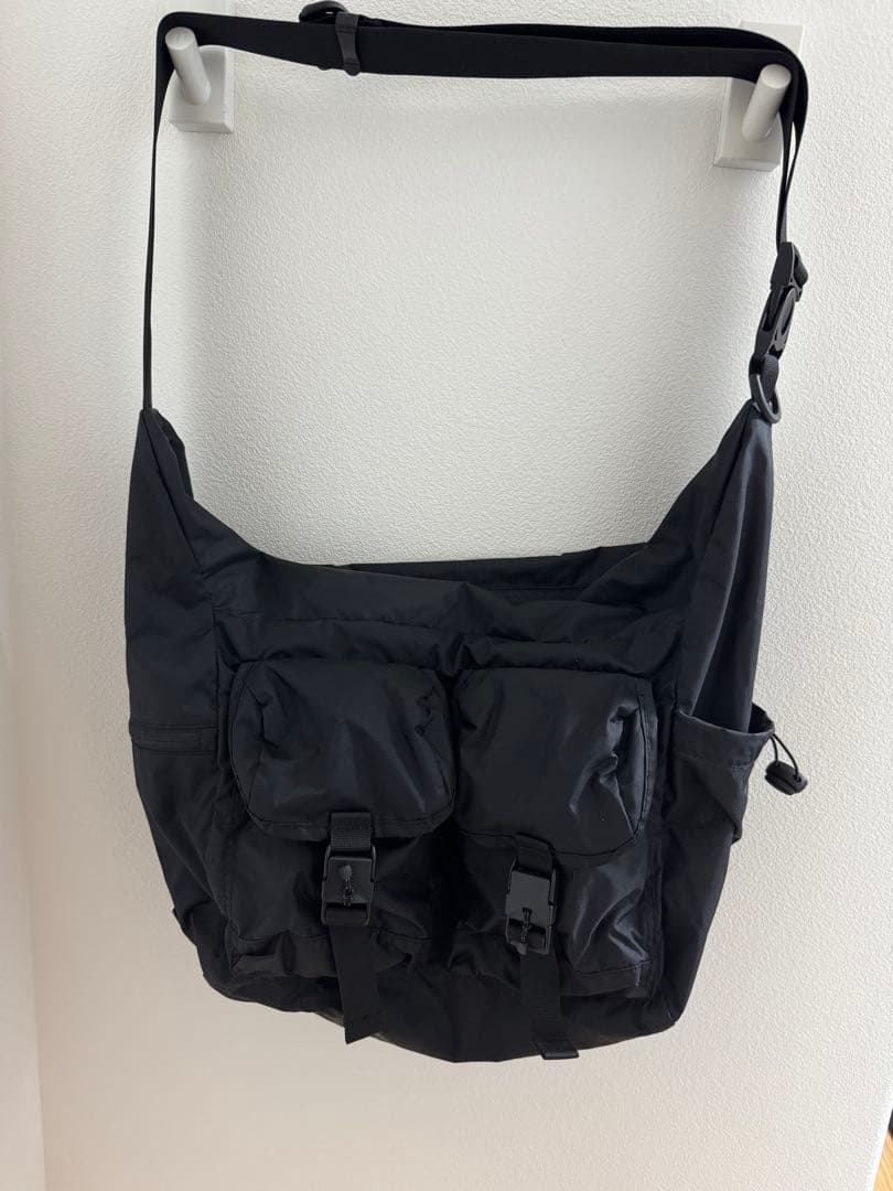 ＜BAICYCLON＞ ナイロン マルチポケット ショルダーバッグ