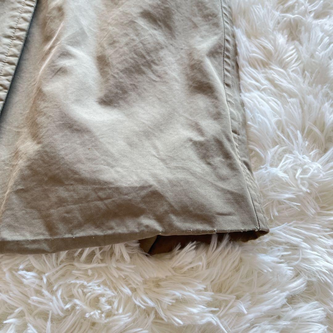 ヴィンテージ　バーバリー　トレンチコート　カーキ　ノバチェック　ベルト