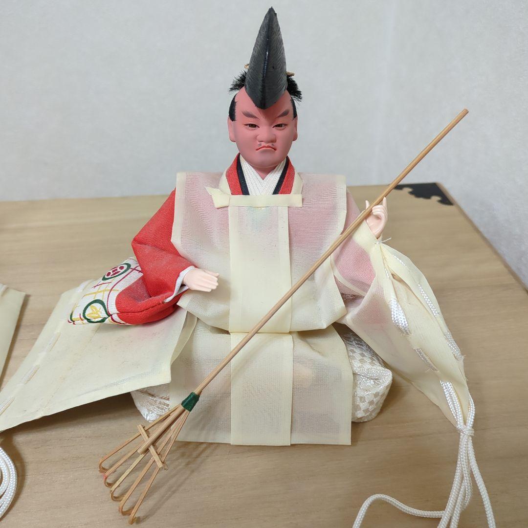 【更にお値下げ❗️】お雛様七段飾り　人形15体　桐箱入り　ビンテージ